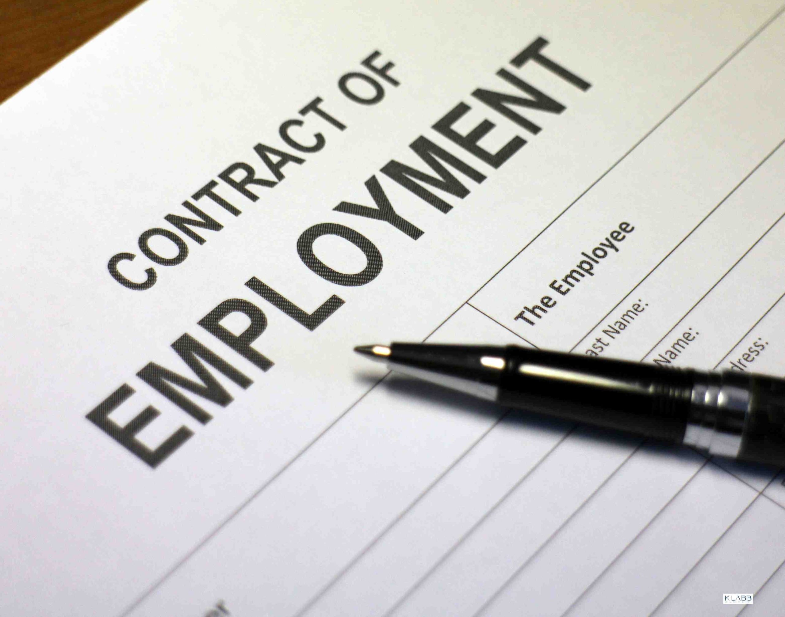 contrato de trabajo por tiempo tiempo indeterminado